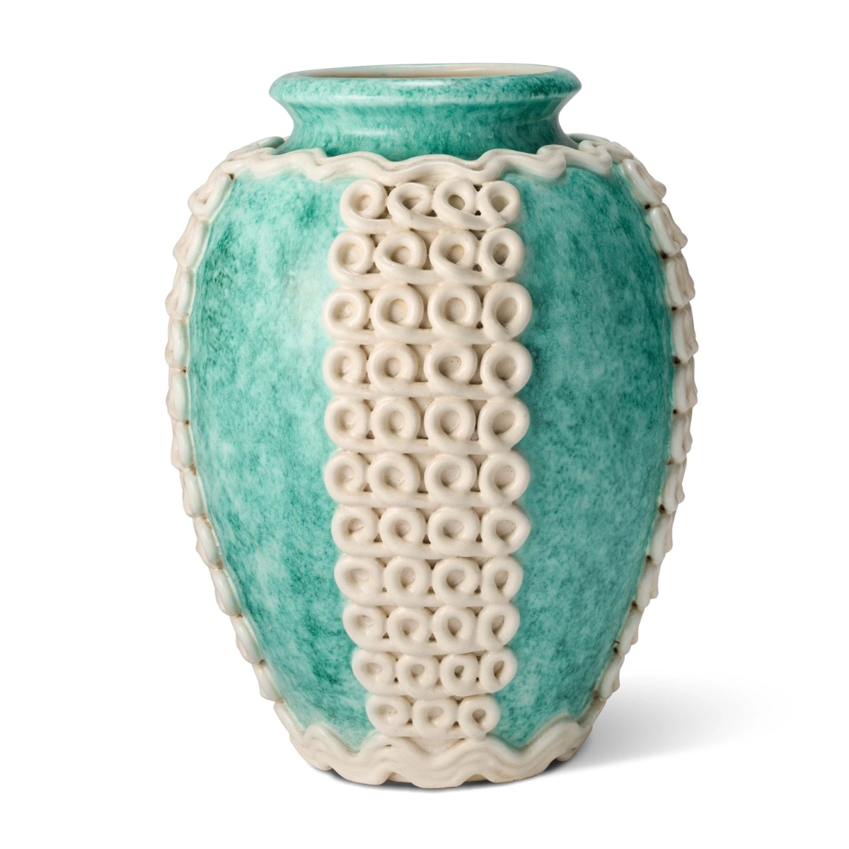 1920s Atelier Sainte Radegonde Art Deco Vase