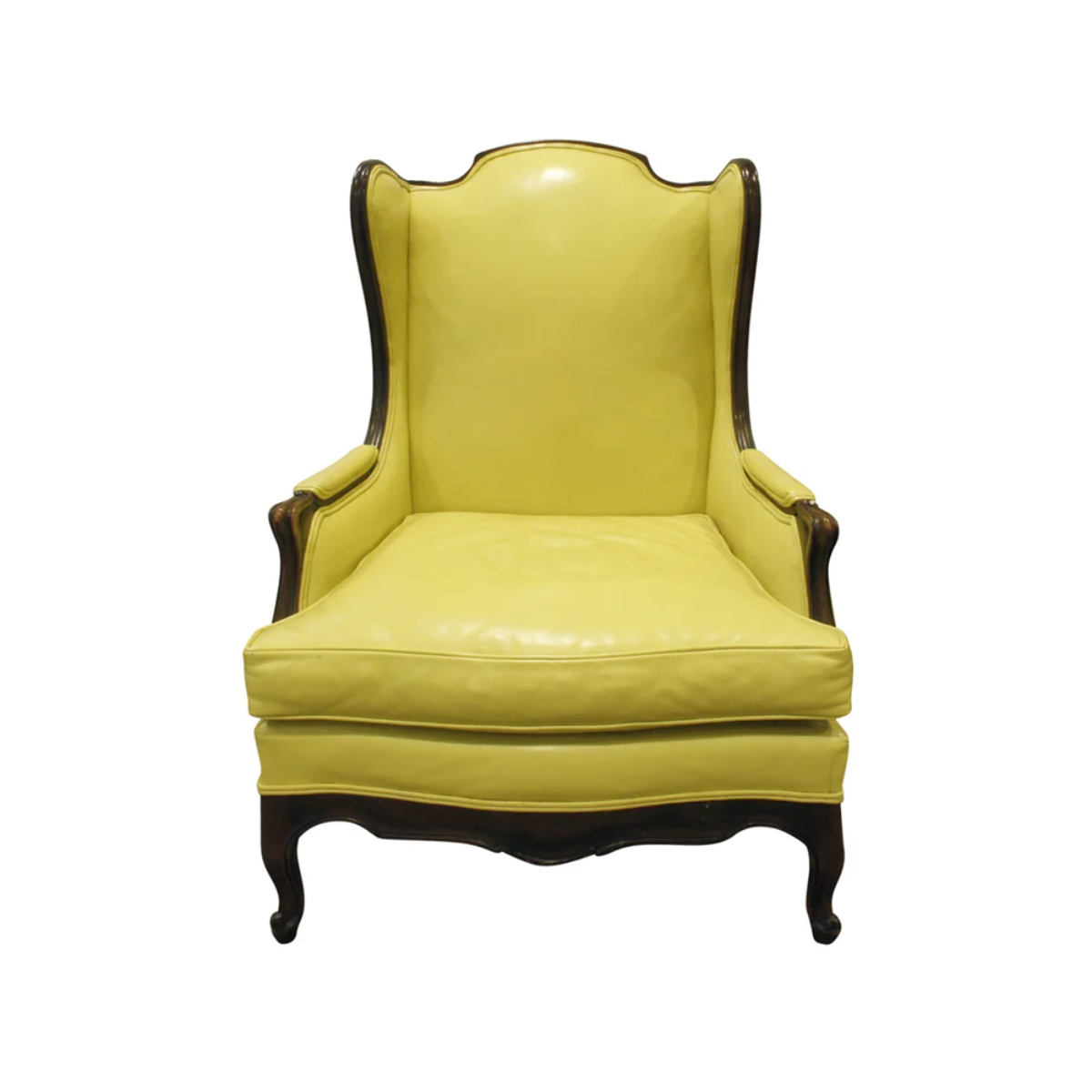 Custom Made Regency Style Wing Chair 1950s (signed)