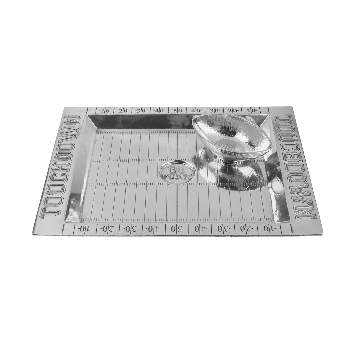 Football Field Serving Tray and Bowl