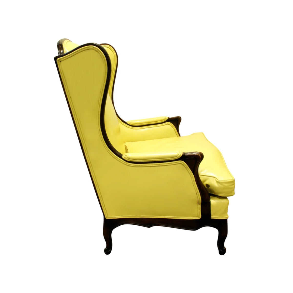 Custom Made Regency Style Wing Chair 1950s (signed)