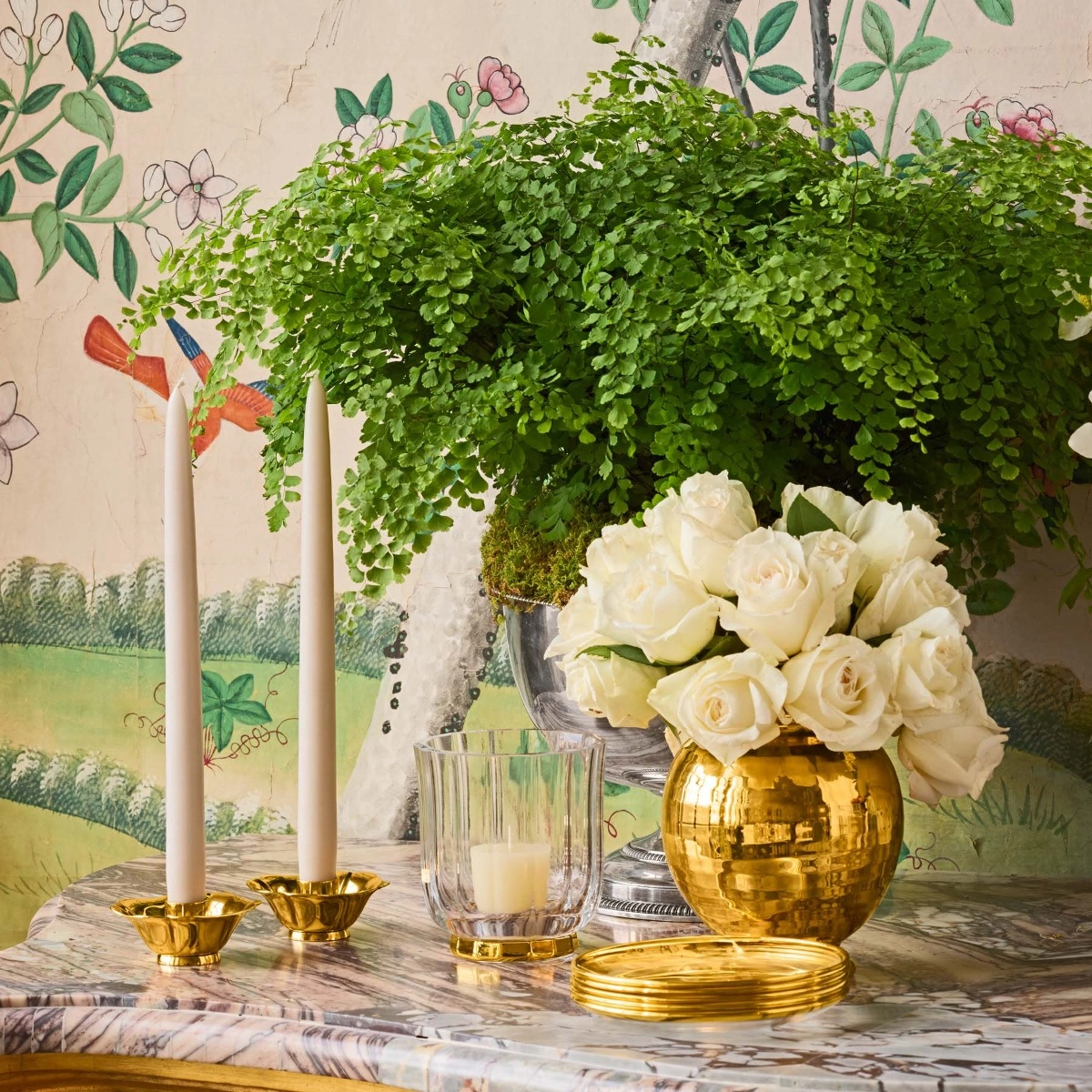 Olivia Taper Candle Holder, Set of 2