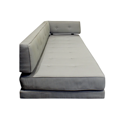 Edward Wormley Elegant Sofa Day Bed with Walnut Legs 1953