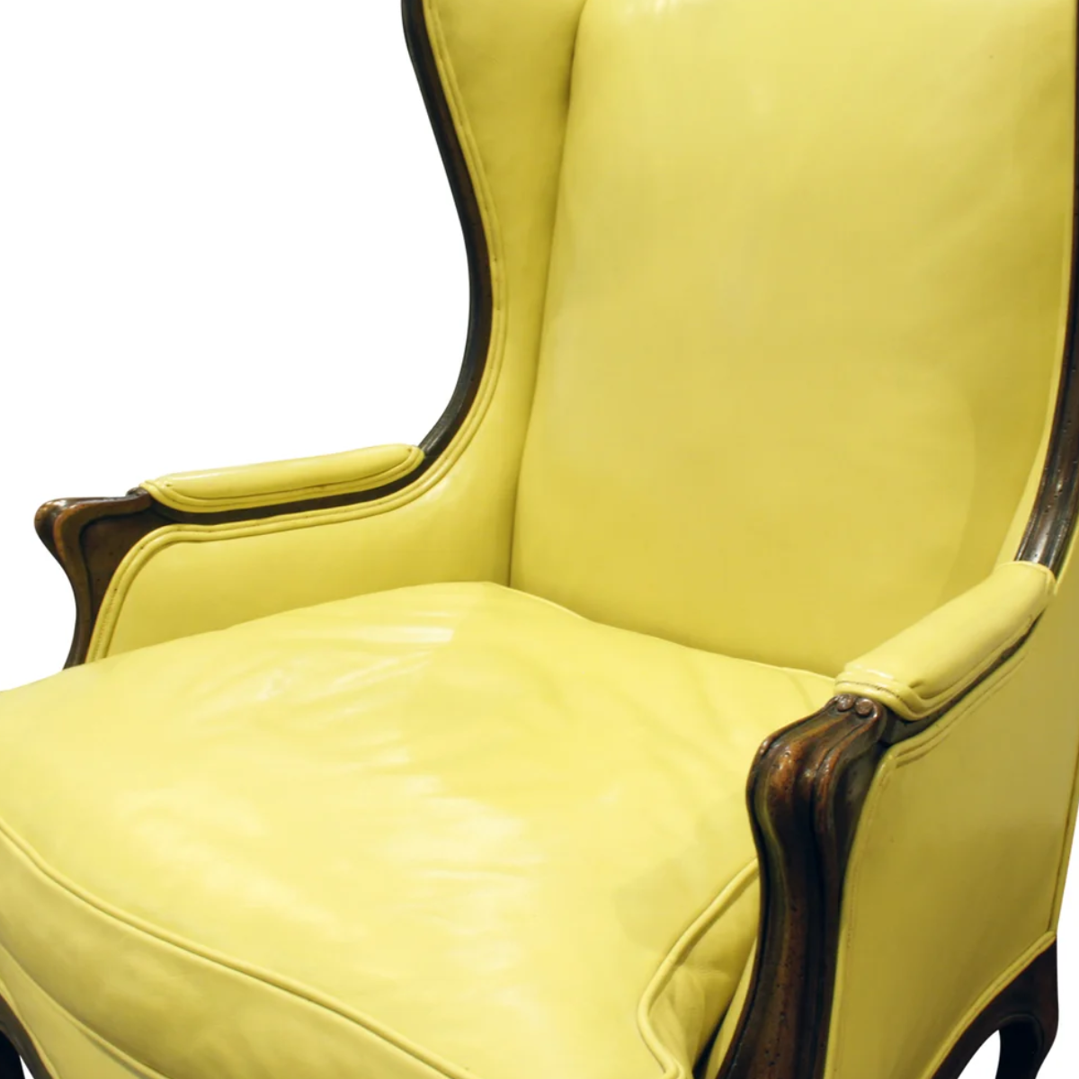 Custom Made Regency Style Wing Chair 1950s (signed)