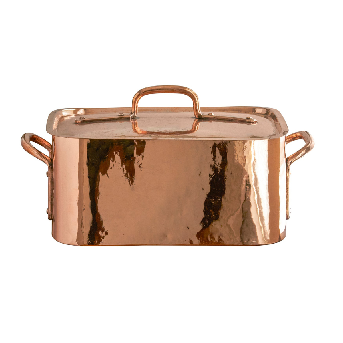Vintage 1860s French Large Copper Casserole